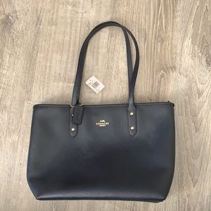 Black Coach Tote